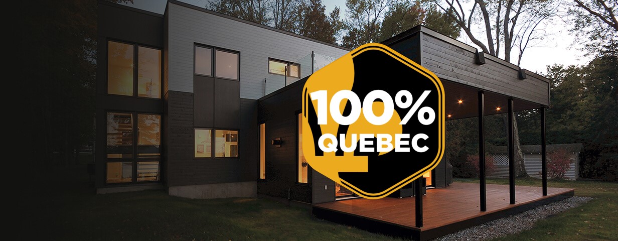 100 % Quebec-made doors and windows